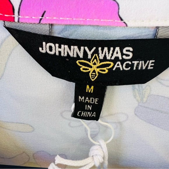 JOHNNY WAS BEE ACTIVE LIGHTWEIGHT BOMBER JACKET SIZE MEDIUM NWT RETAIL $340. - Picture 9 of 15